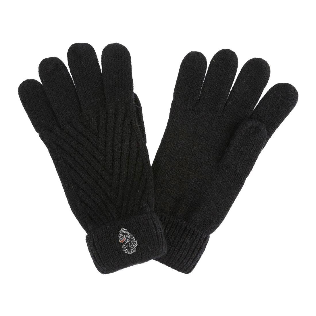 Luke Barkley Rib Glove - Black