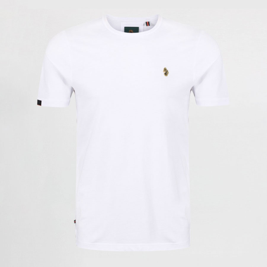 Luke Traffs Tee - White