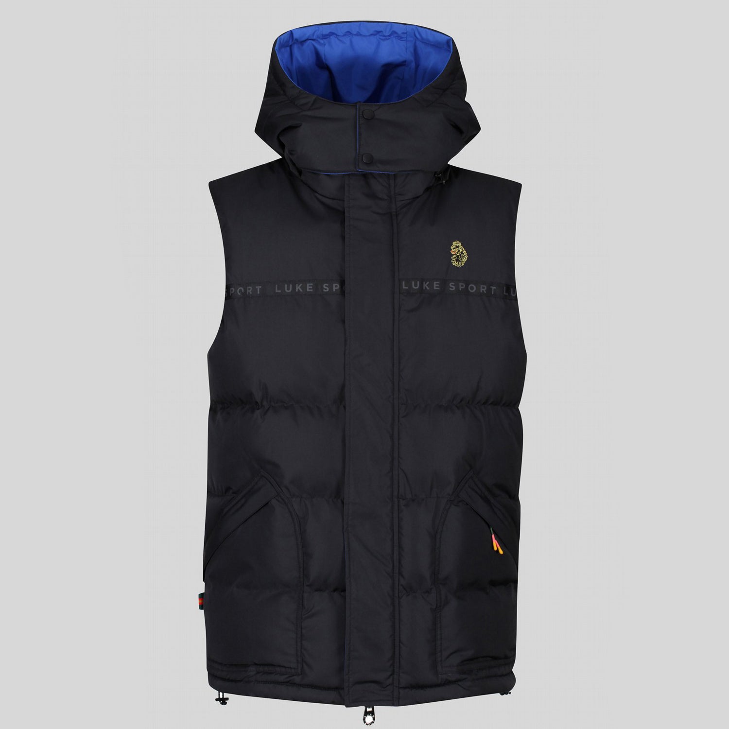 Luke Gadwall Hooded Gilet - Jet Black