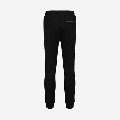 Luke Claudius Overprint Jogger - Jet Black