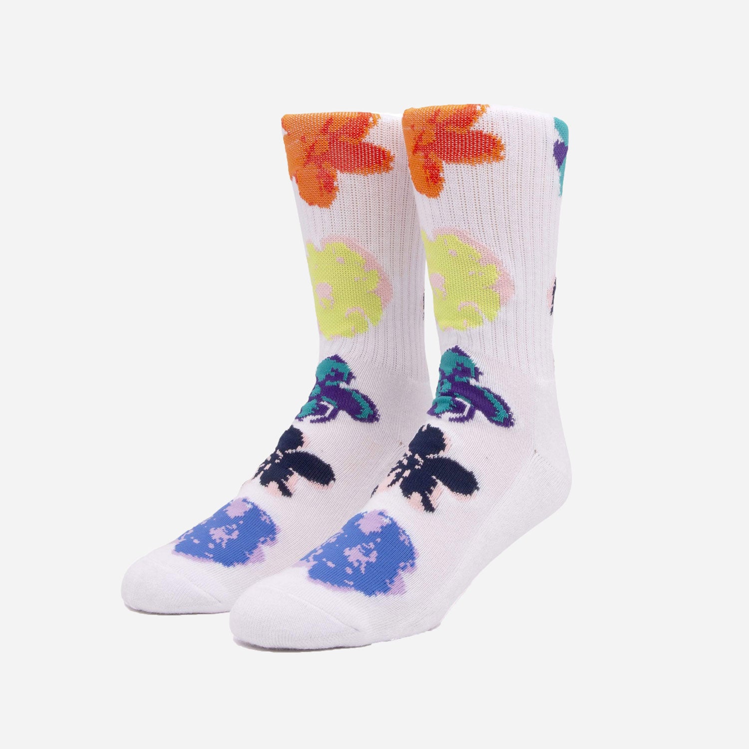 HUF Adored Sock - White