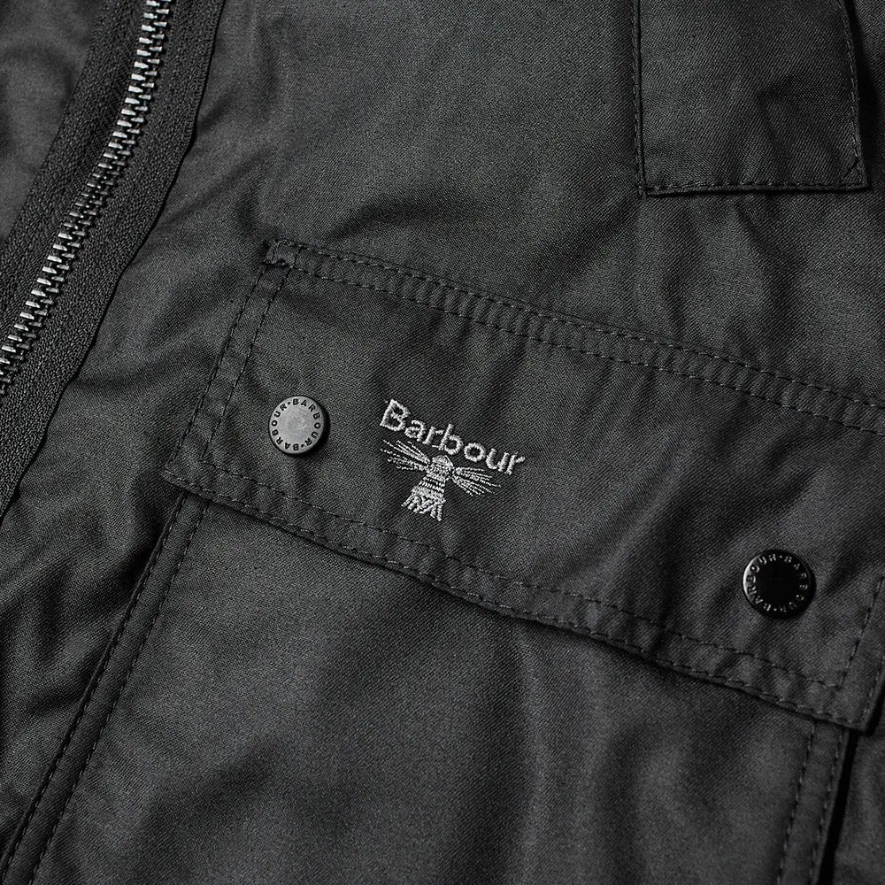 Barbour Beacon Bedale Wax Jacket - Black