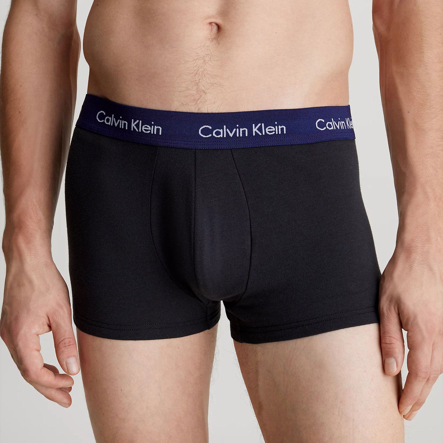 Calvin Klein 3 Pack Low Rise Trunk - Cool Water/Grey Sand/Evn