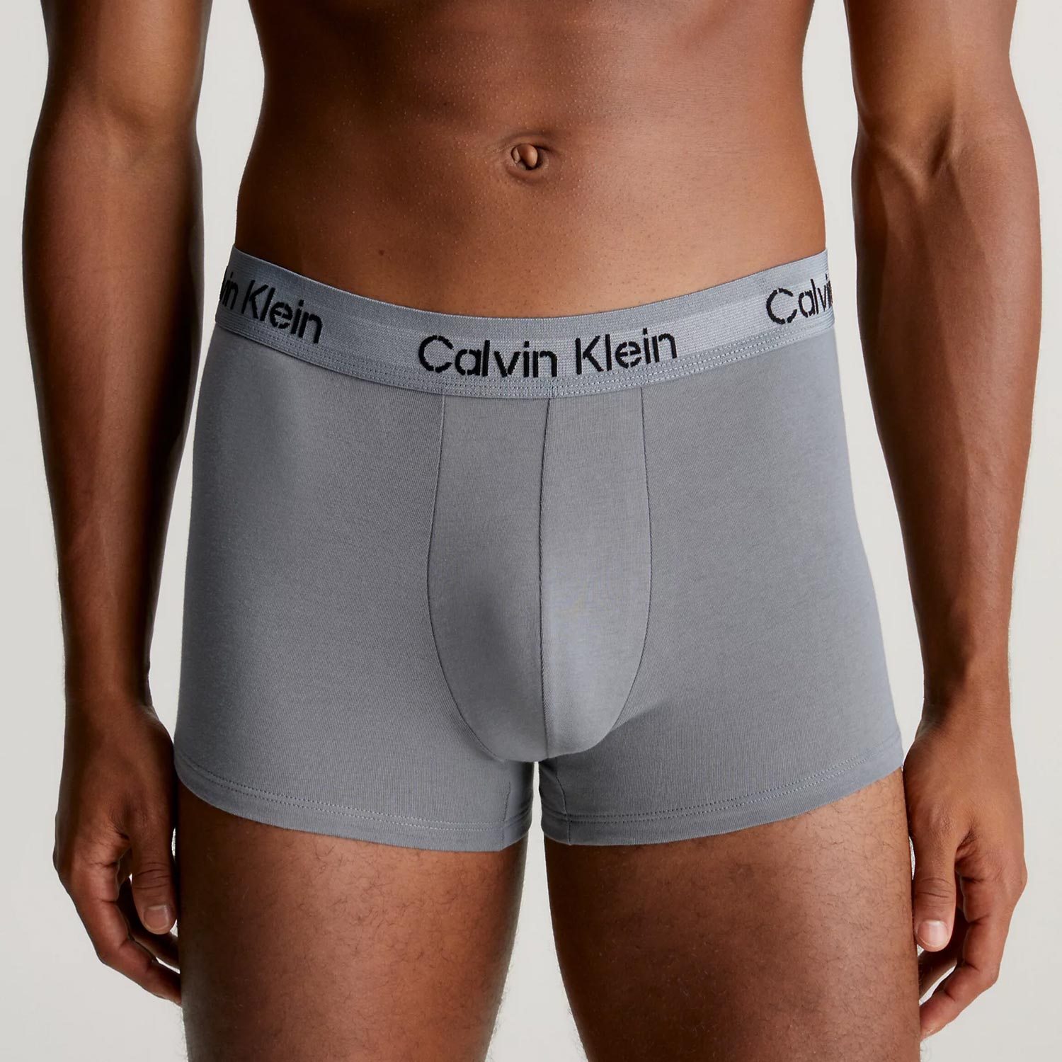 Calvin Klein 3 Pack Trunk - Black/Moonbeam/Shining Amor