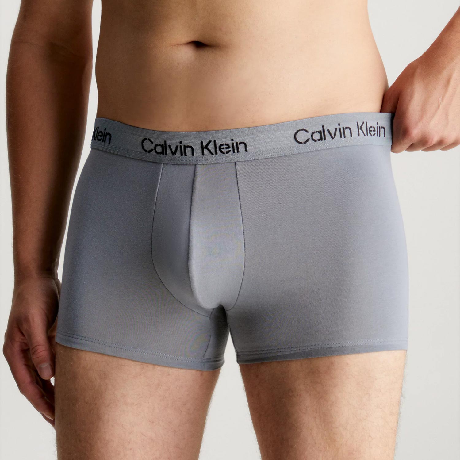 Calvin Klein 3 Pack Trunk - Black/Moonbeam/Shining Amor