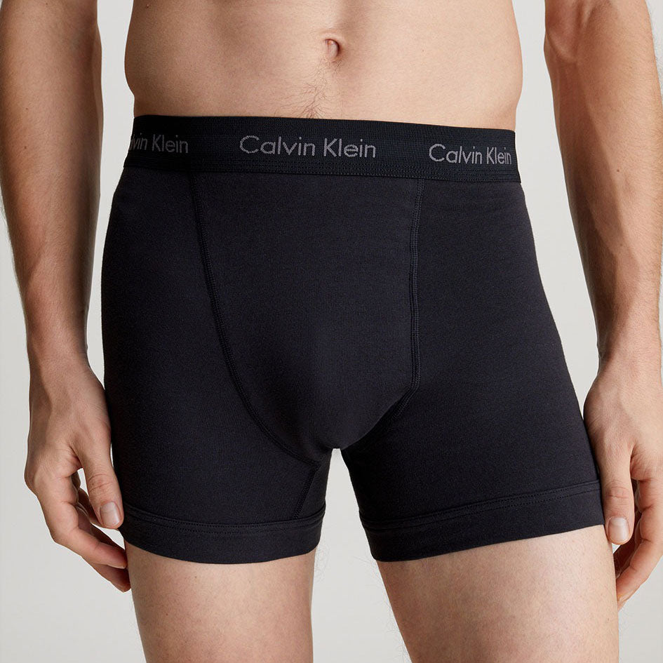 Calvin Klein 3 Pack Trunk - Cherry Kiss/Eiffel Tower/Moss Green Logos