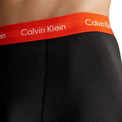 Calvin Klein 3 Pack Trunk - Cherry Kiss/Eiffel Tower/Moss Green Waistband