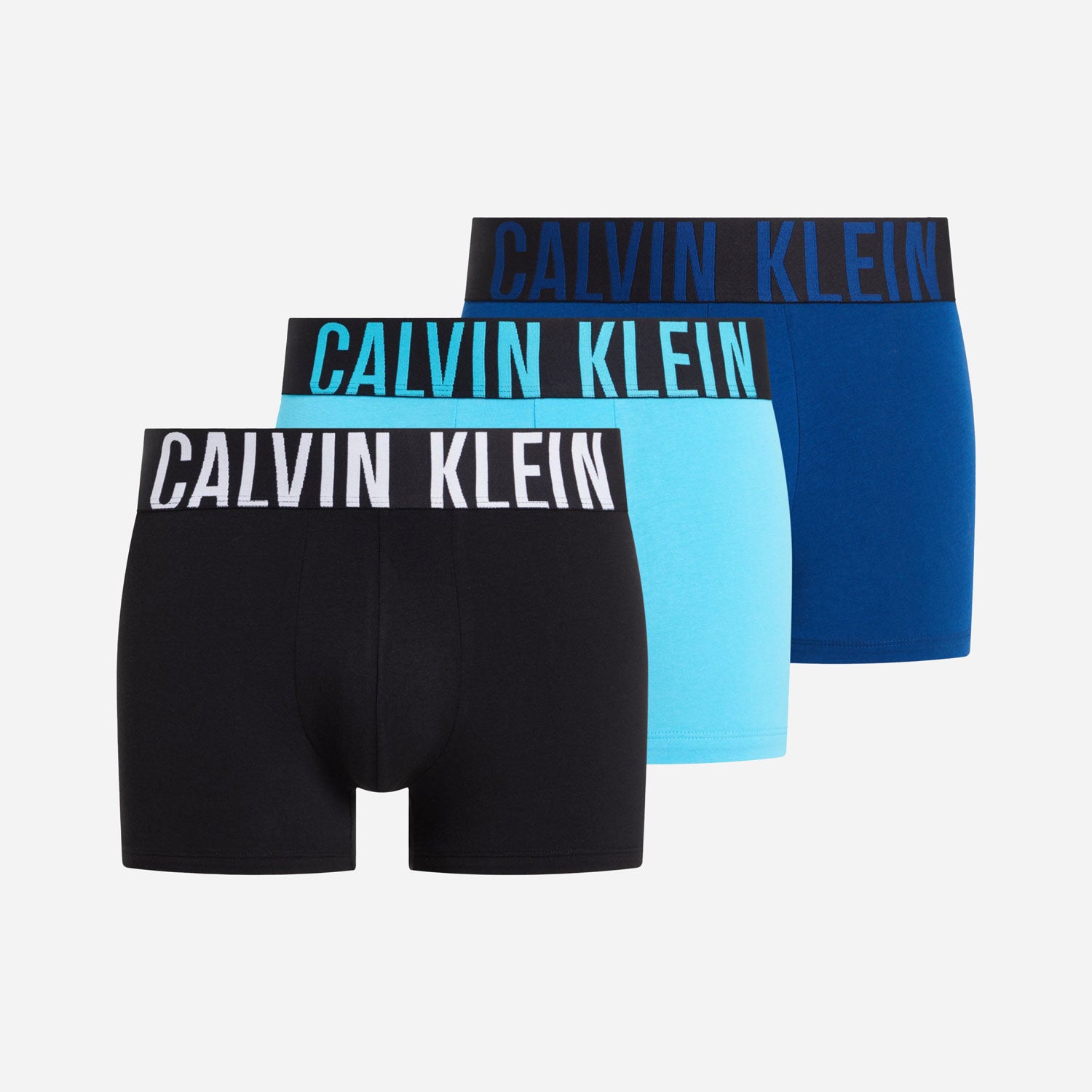 Calvin Klein 3 Pack Trunk - Navy Peony/Black/Blue Atoll