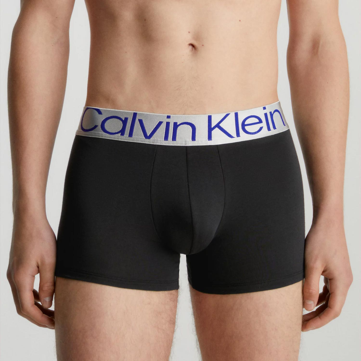 Calvin Klein 3 Pack Trunk - Spacesuit Blue/Dapple Grey/Atlantic Deep