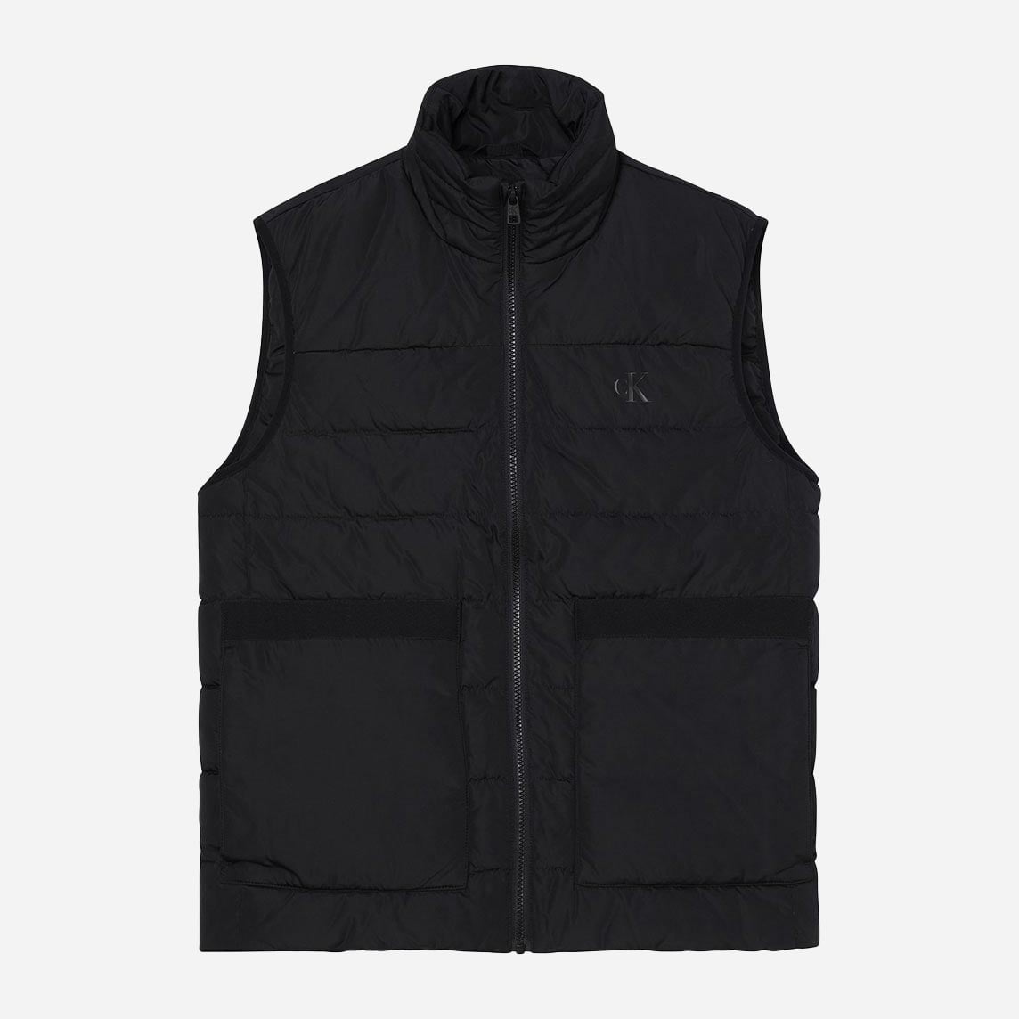 Calvin Klein Badge Trim Vest - Black