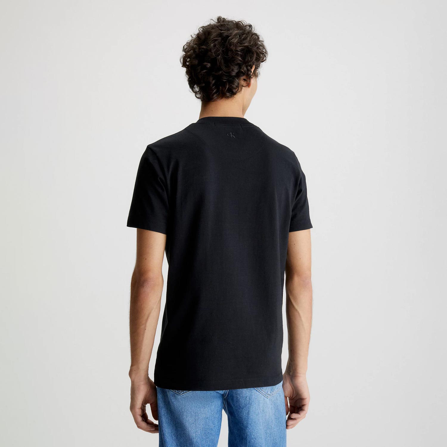 Calvin Klein Institutional Slim Fit Short Sleeve Tee - CK Black