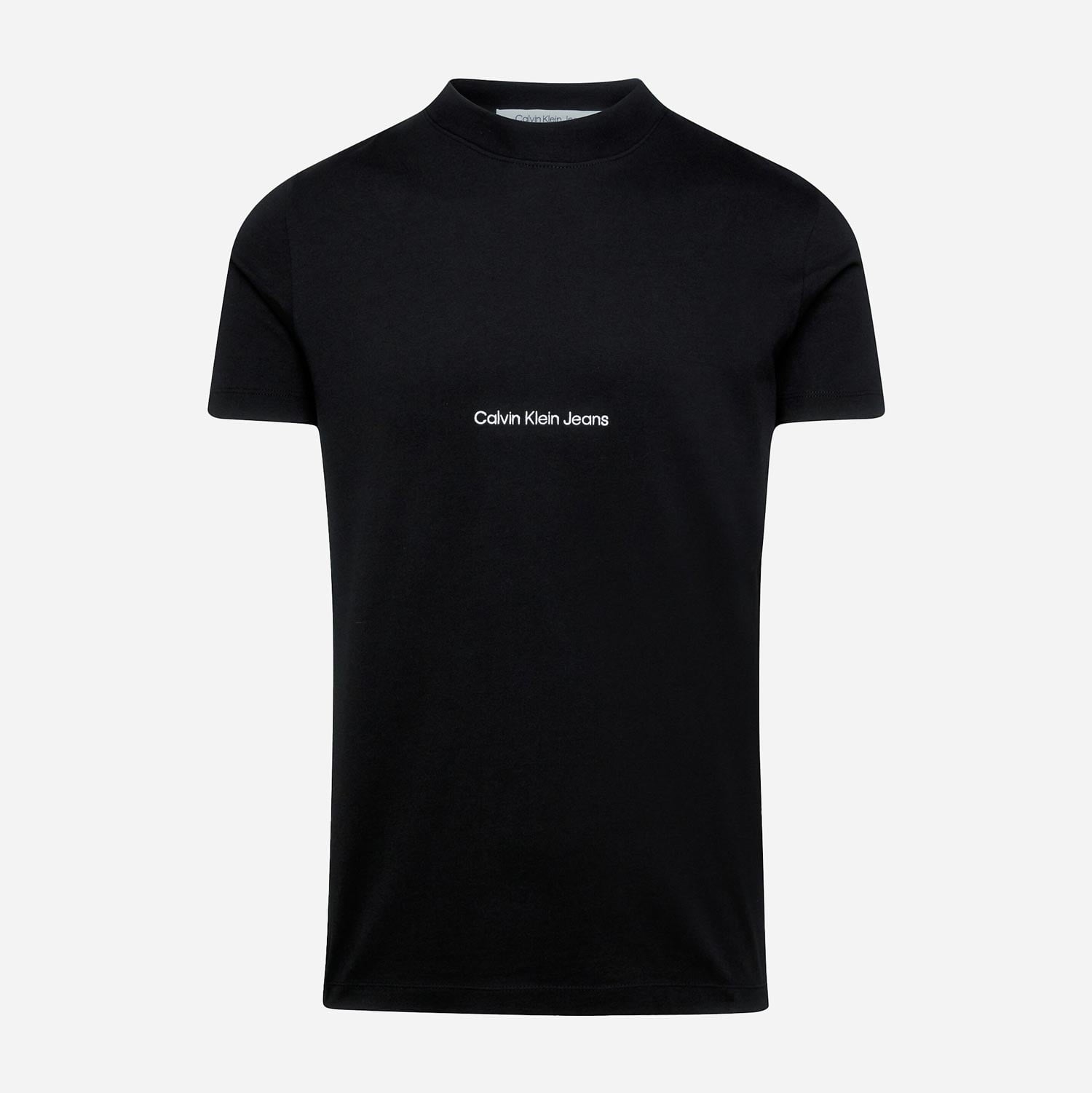 Calvin Klein Institutional Slim Fit Short Sleeve Tee - CK Black