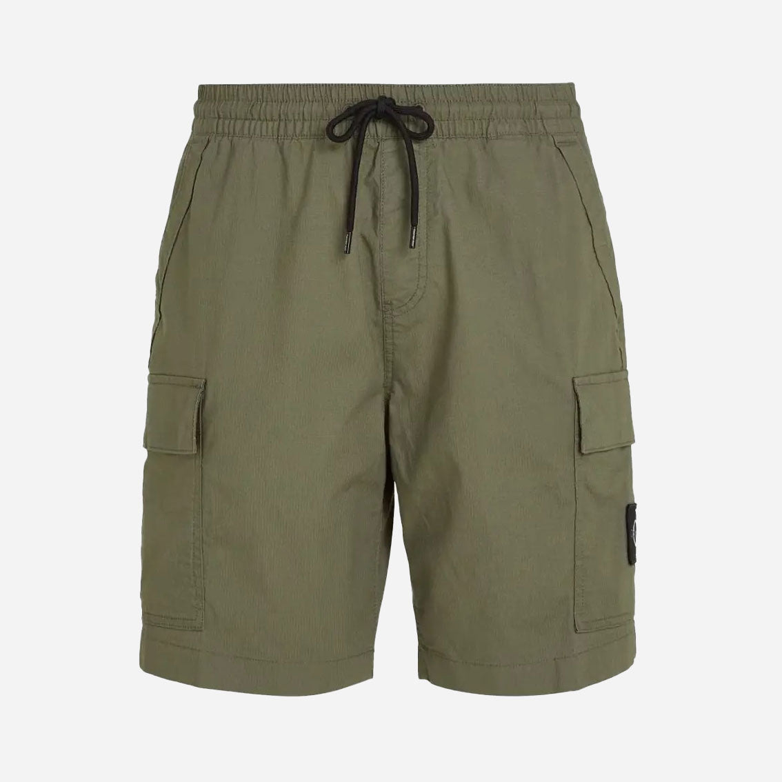 Calvin Klein Washed Regular Fit Cargo Short - Dusty Olive