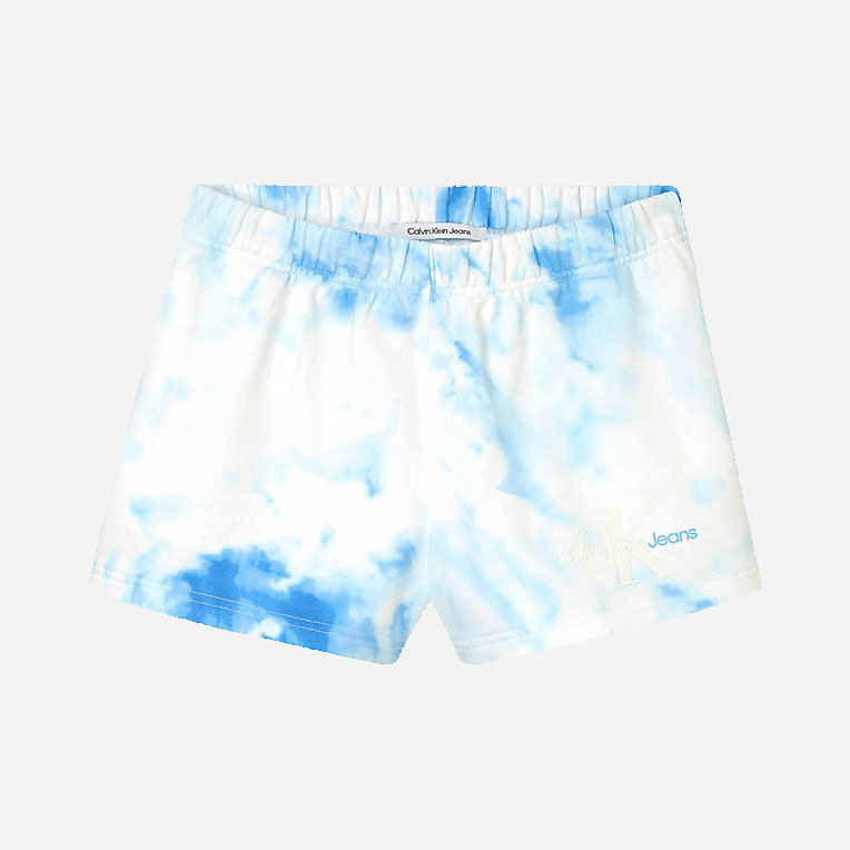 Calvin Klein Women's All Over Print Jogger Short - Summer Splash