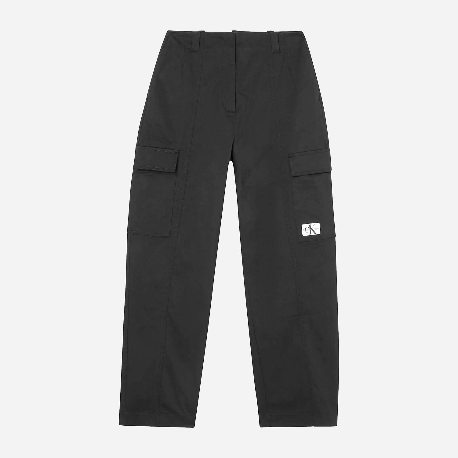 Calvin Klein Women's Badge Straight Leg Jogger - Black