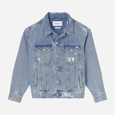 Calvin Klein Women's Dad Denim Jacket - Denim Medium