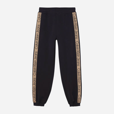 Calvin Klein Women's Logo Tape Jogger - Black