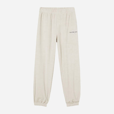 Calvin Klein Women's Monogram Towelling Jogger - Eggshell