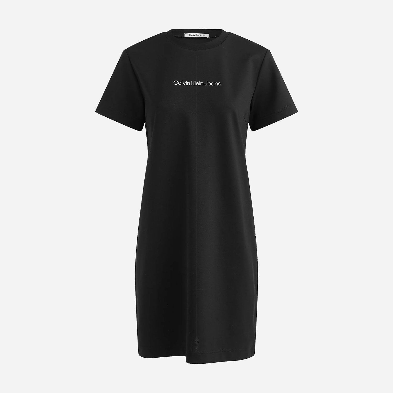 Calvin Klein Women's Recycled Milano T-Shirt Dress - Black