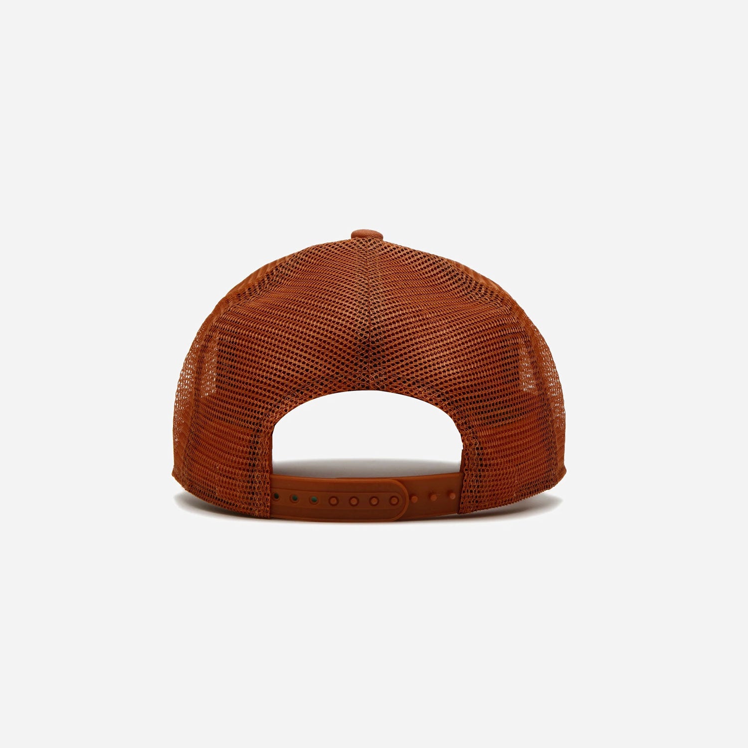 Christian Rose Icon II Vinyl Trucker Cap - Orange