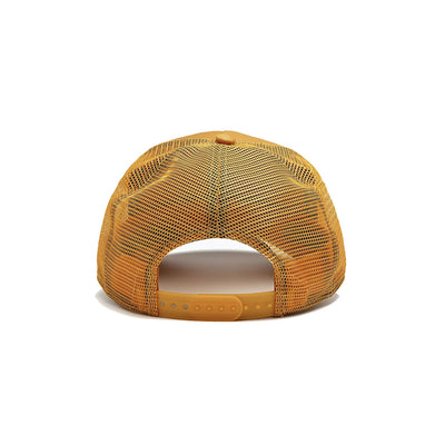 Christian Rose Private Plate Trucker Cap - Mustard