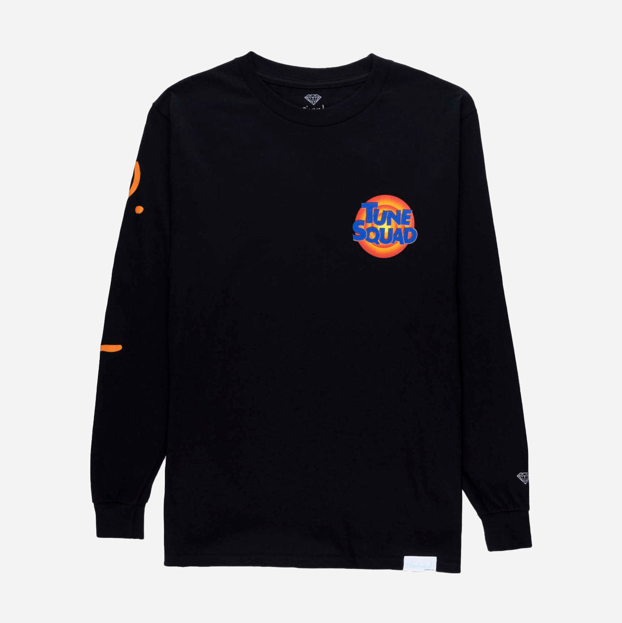 Diamond X Space Jam Welcome To The Jam Long Sleeve Tee - Black