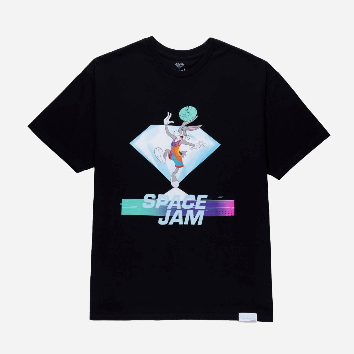 Diamond X Space Jam The Hook Shot Tee - Black