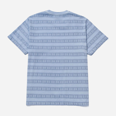 HUF Cooper Stripe Knit Tee - Light Blue