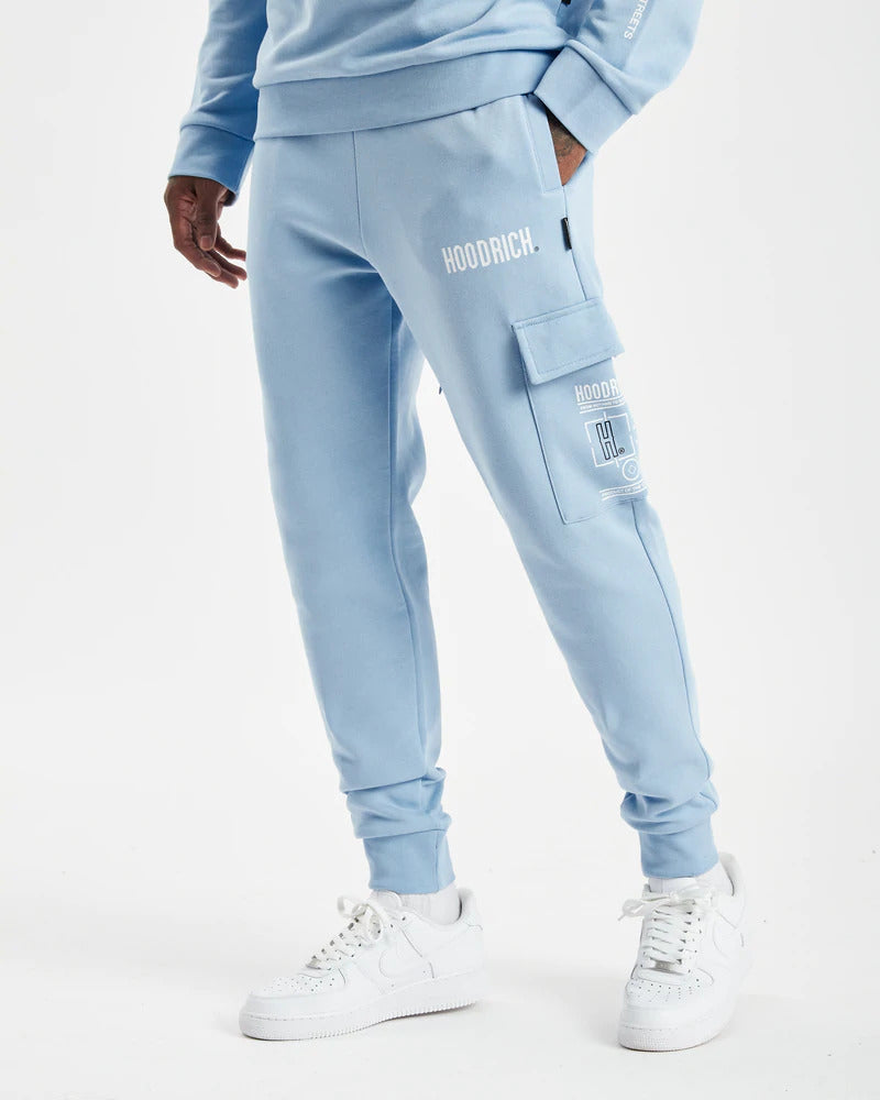 Hoodrich OG Akira V5 Cargo Jogger - Placid Blue/White/Sky Captain