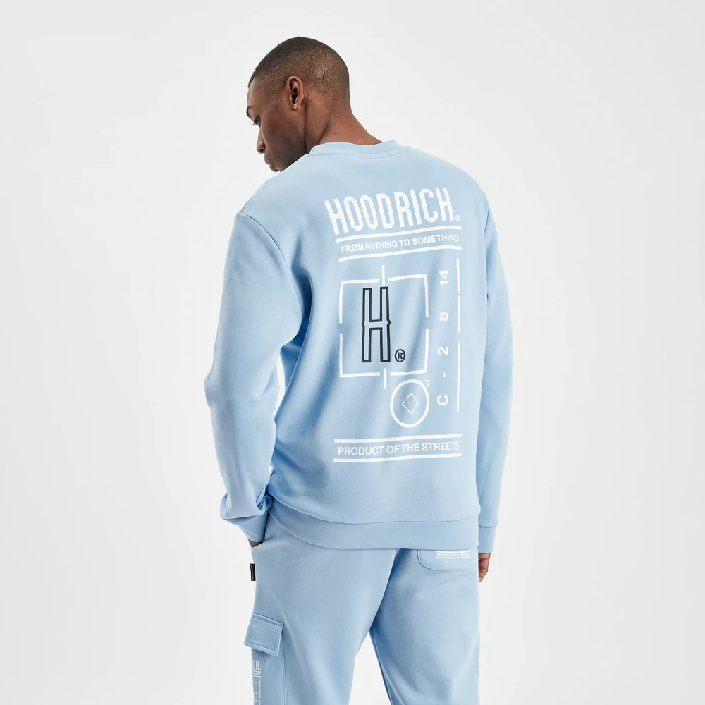 Hoodrich OG Akira V5 Sweat - Placid Blue/White/Sky Captain