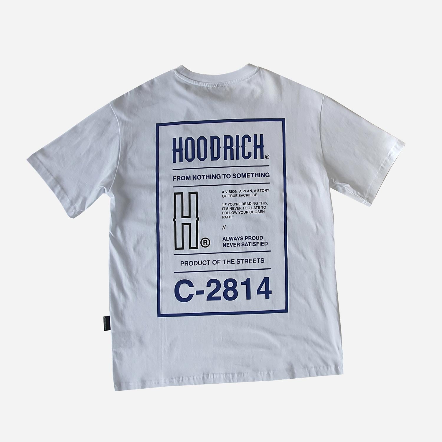 Hoodrich OG Akira V6 Tee - White/Sodalite Blue/Black