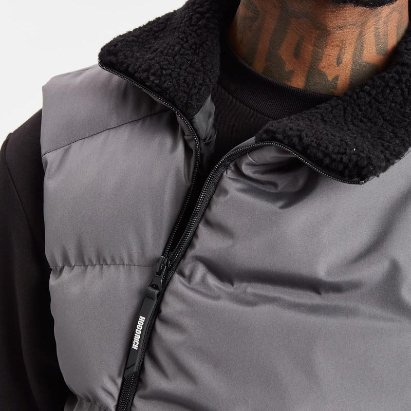 Hoodrich OG Astro Gilet - Iron Gate/White