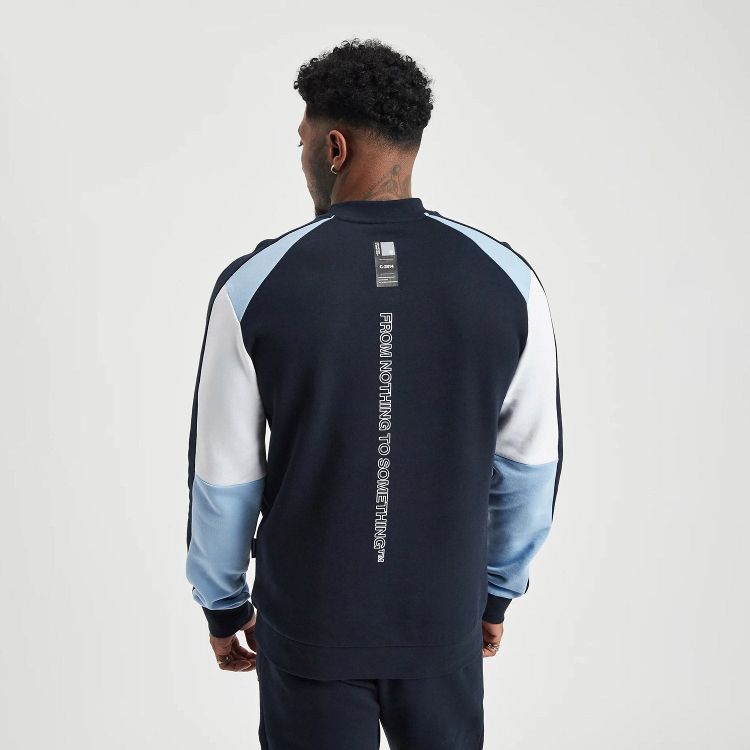 Hoodrich OG Flash Sweat - Navy/Placid Blue/White