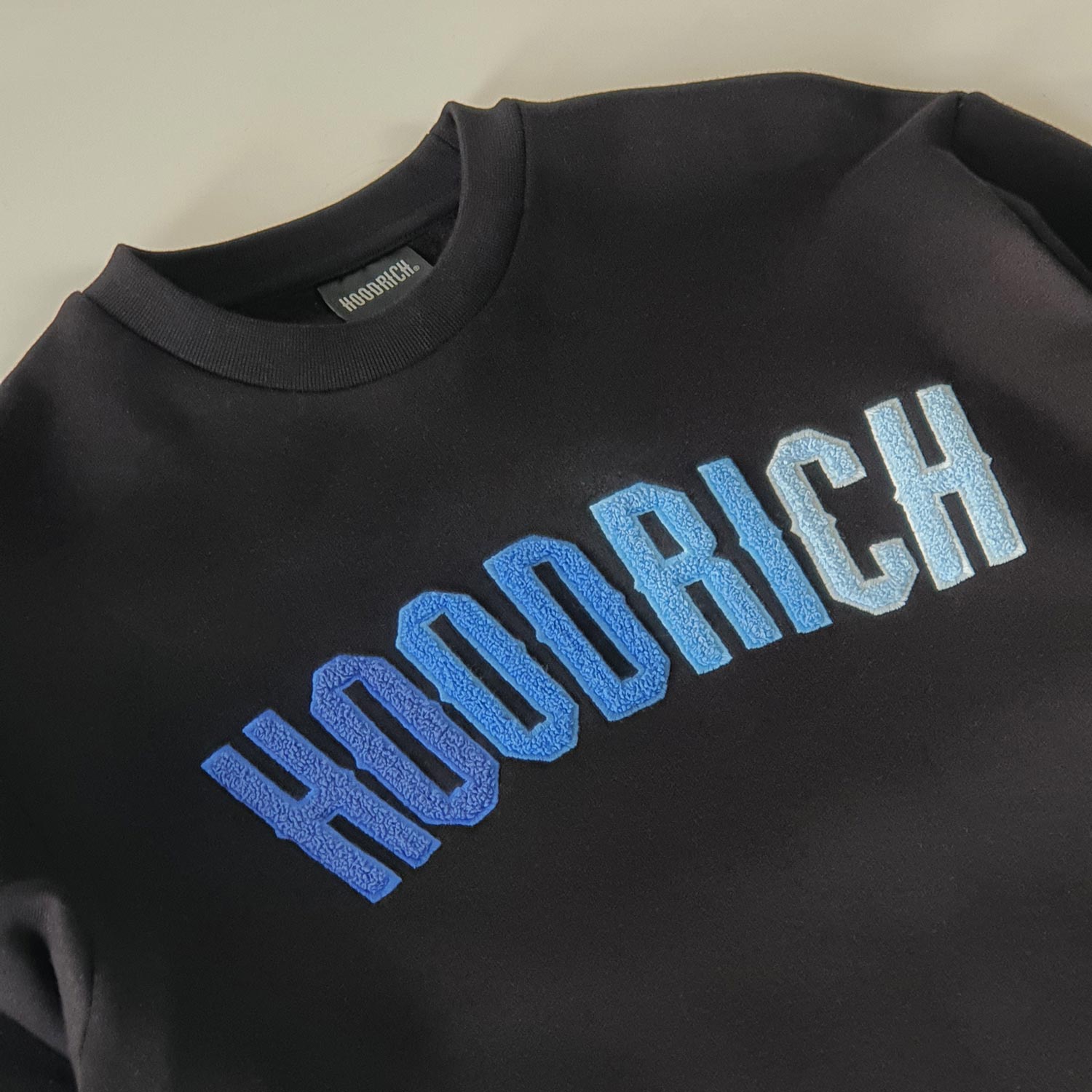 Hoodrich OG Kraze Regular Fit Long Sleeve Sweat - Black/Déjà Vu/All Aboard