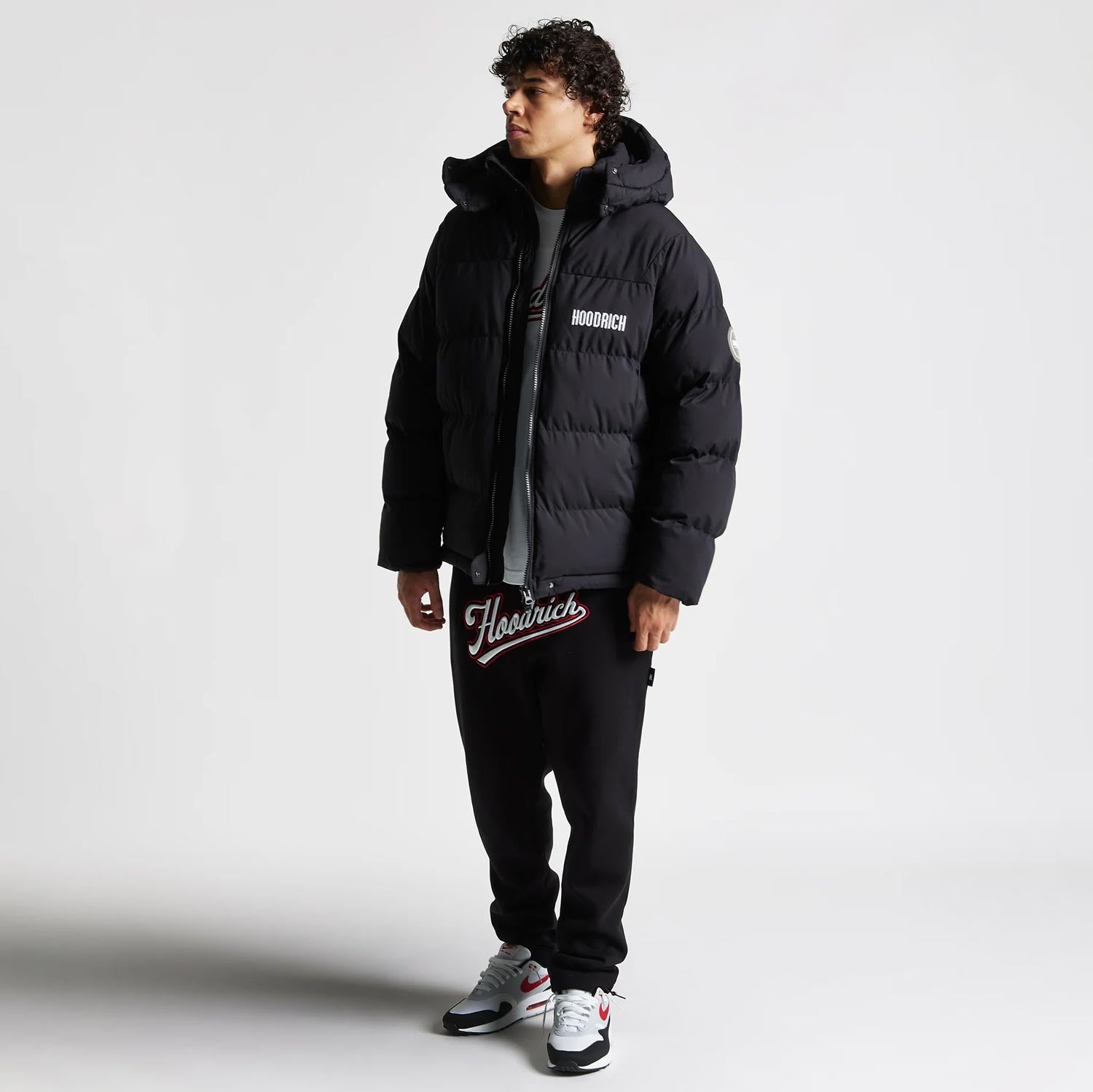 Hoodrich OG Phenom Regular Fit Long Sleeve Jacket - Black/White