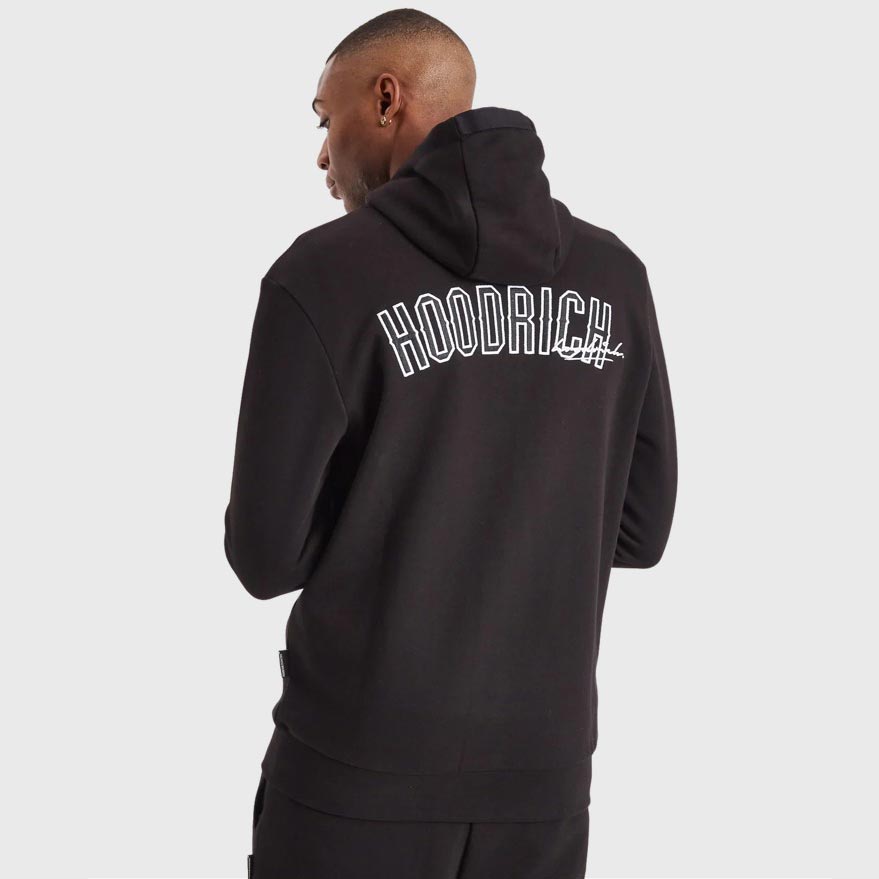 Hoodrich OG Stack Hoodie - Black/White