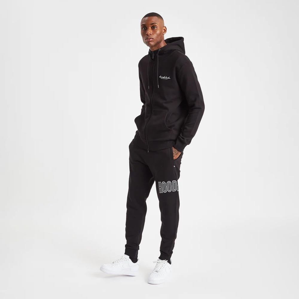 Hoodrich OG Stack Jogger - Black/White