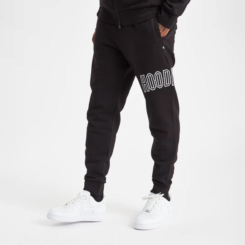 Hoodrich OG Stack Jogger - Black/White