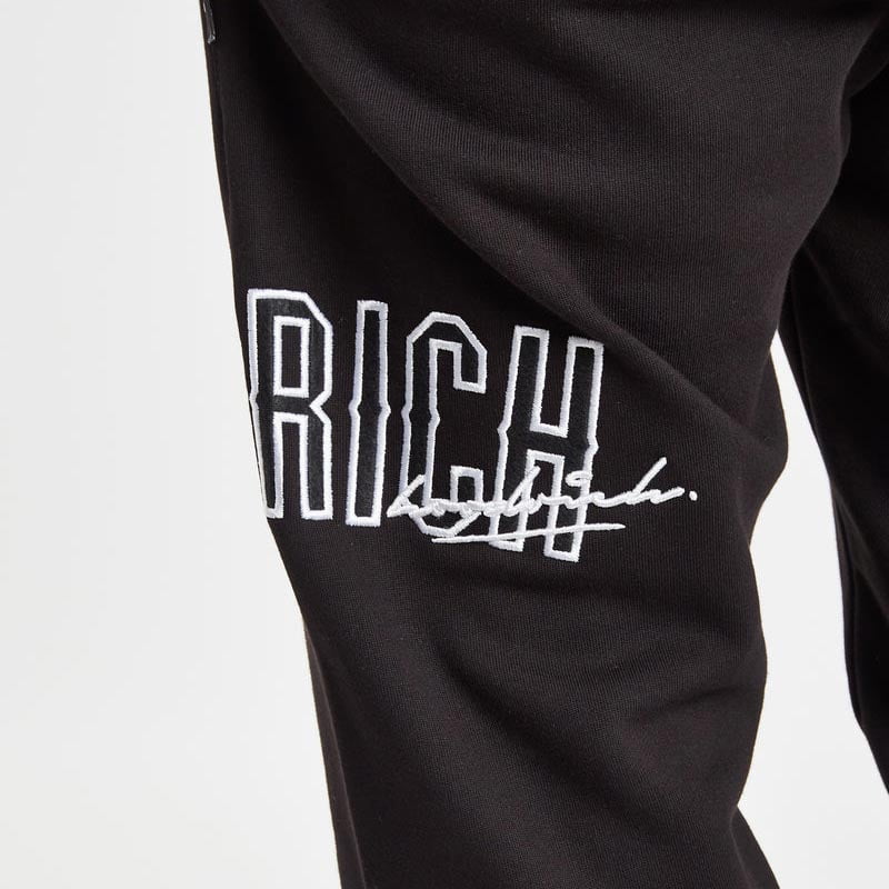 Hoodrich OG Stack Jogger - Black/White