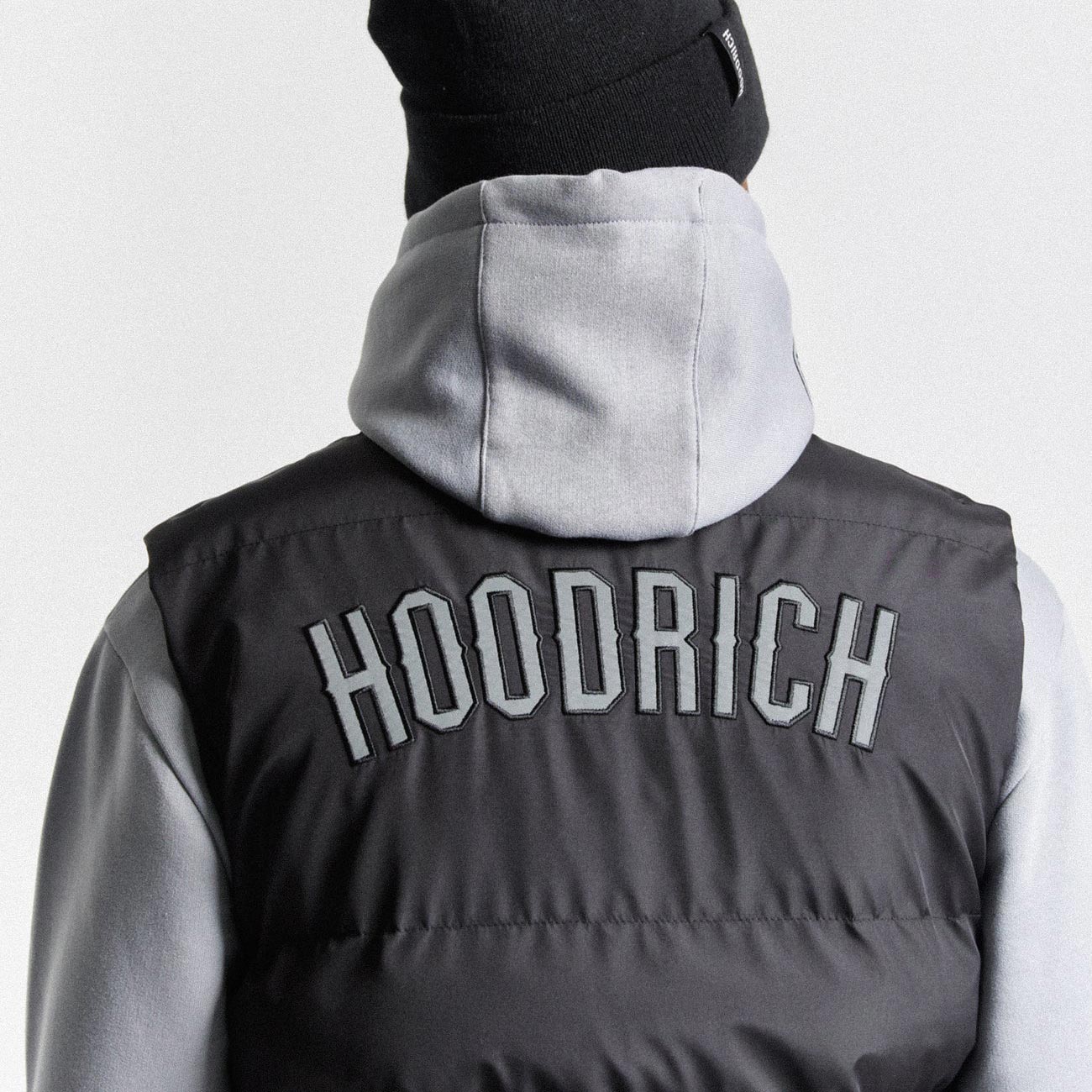 Hoodrich OG Stack Regular Fit Gilet - Black/Reflective