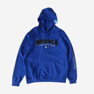 Hoodrich OG Zenith Loose Fit Long Sleeve Hoodie - Dazzling Blue/White/All Aboard