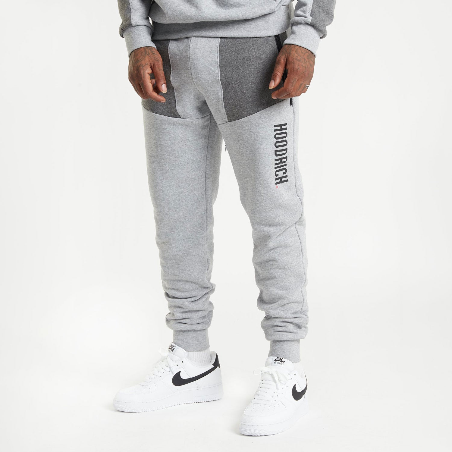 Hoodrich Aspire Jogger - Heather Grey/Dark Grey/Black