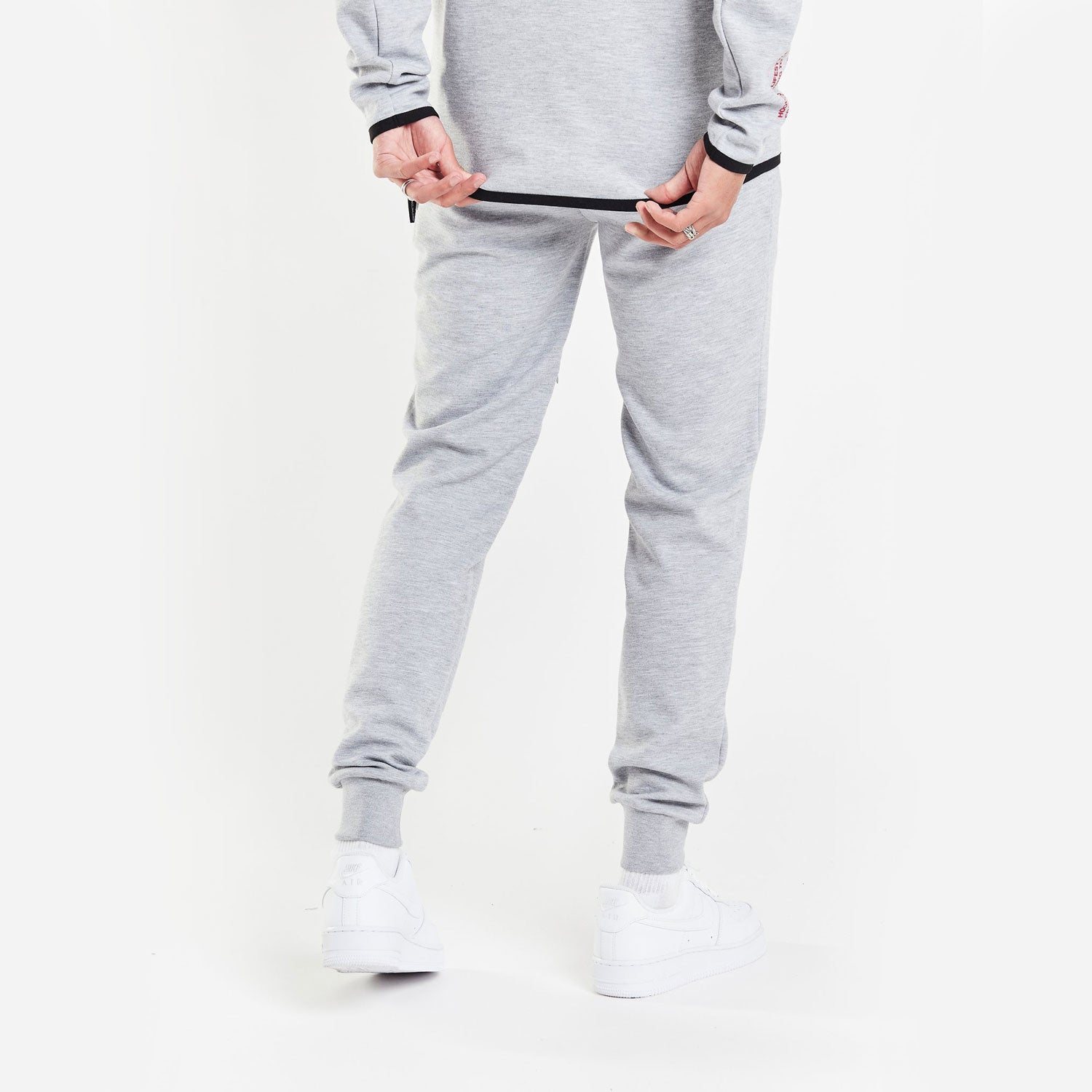 Hoodrich OG Virtue Jogger - Heather Grey/Black/Red