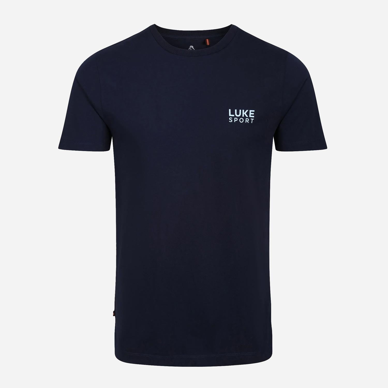 Luke Back 4 Regular Fit Short Sleeve Tee - Dark Navy Mix