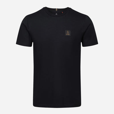 Luke Brunei Regular Fit Short Sleeve Crew Neck Tee - Black