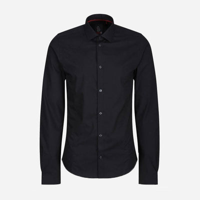 Luke Butchers Pencil Shirt - Black