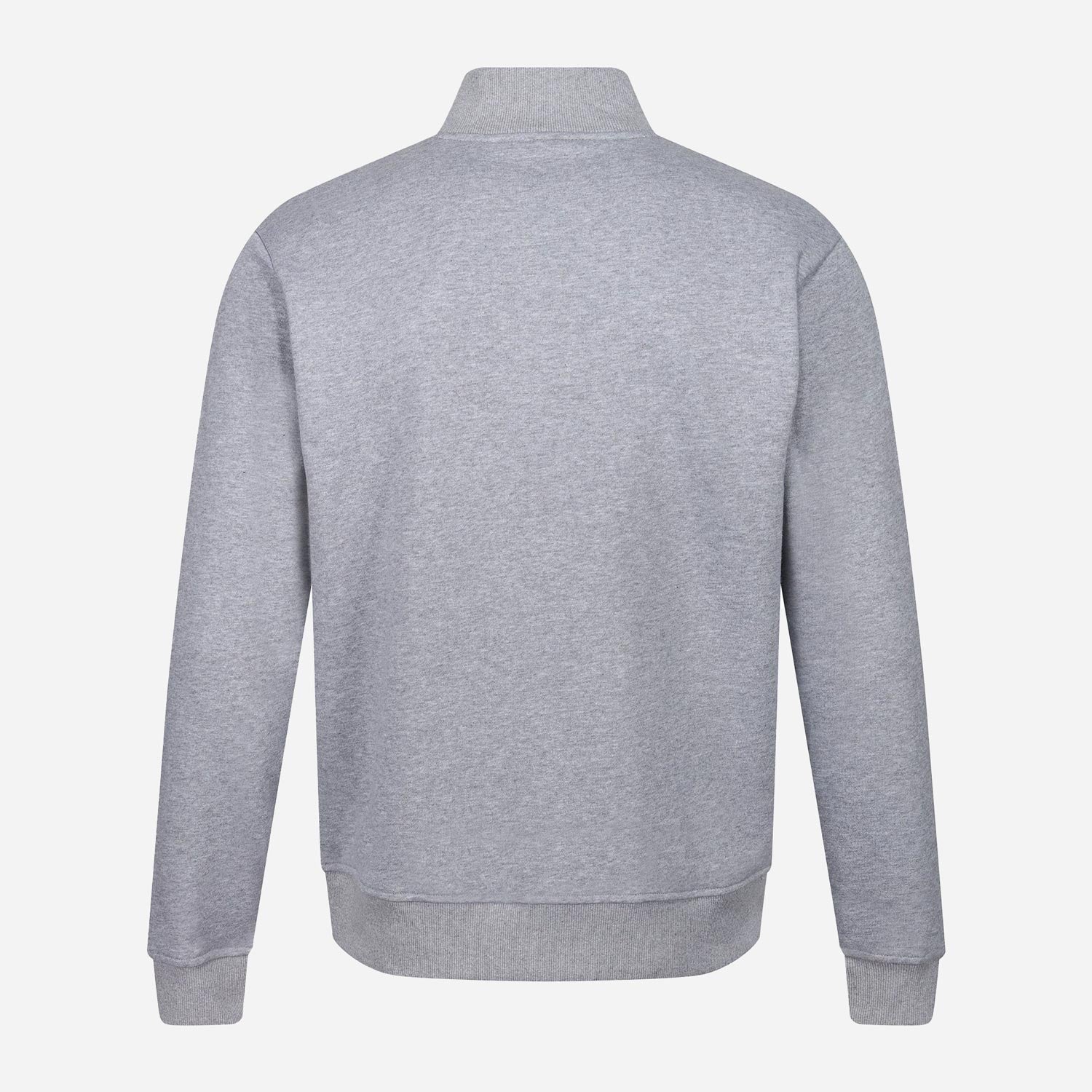 Luke Equinox Funnel Relaxed Fit Long Sleeve Sweat - Mid Marl Grey