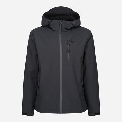 Luke Hamburg Hooded Regular Fit Long Sleeve Jacket - Black