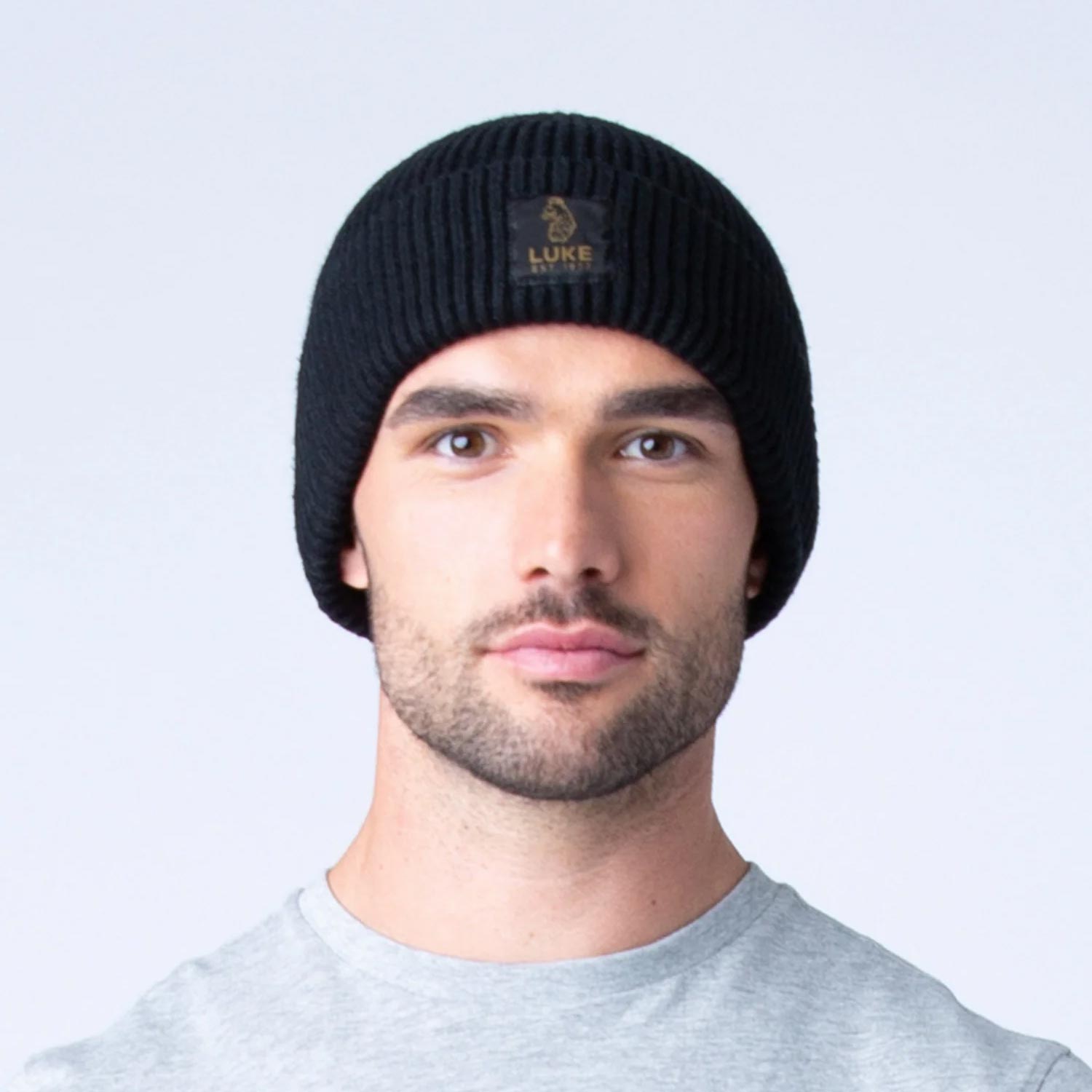 Luke Hipster Beanie - Black