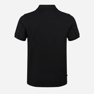 Luke Hong Kong Polo - Jet Black